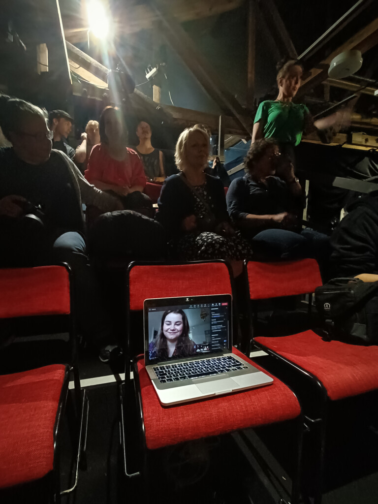 Small theatre audience